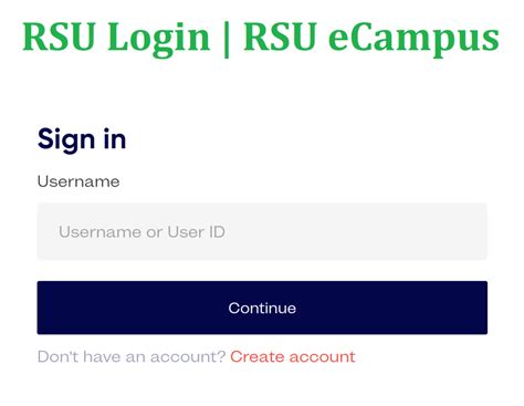 rsu portal.